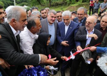 بهره برداری از پروژه اجرای طرح هادی روستای خجکه آلیان