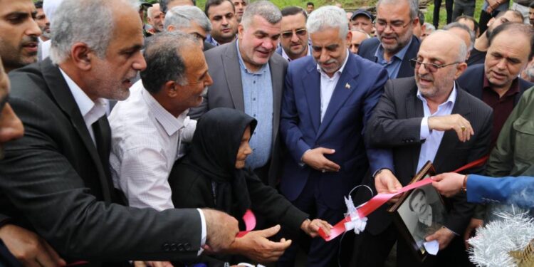 بهره برداری از پروژه اجرای طرح هادی روستای خجکه آلیان