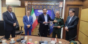 انعقاد تفاهم نامه همکاری سپاه و مجموعه مدیریت شهری پیرامون زیباسازی و فضاسازی در مناسبت ها