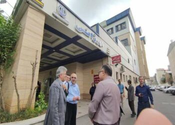 بازدید میدانی رئیس دانشگاه علوم پزشکی گیلان از مرکز آموزشی و درمانی ۱۷ شهریور رشت