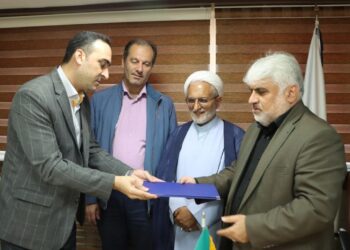 معارفه سرپرست بنیاد مسکن انقلاب اسلامی شهرستان آستانه اشرفیه