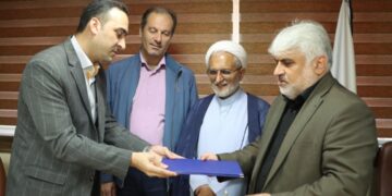 معارفه سرپرست بنیاد مسکن انقلاب اسلامی شهرستان آستانه اشرفیه