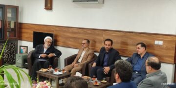 دیدار ماهیانه اعضای شورای رشت با رئیس کل دادگستری گیلان/ مدیریت شهری رشت نیازمند حمایت است