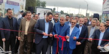 افتتاح بلوار امتداد ولیعصر به بلوار دیلمان رشت