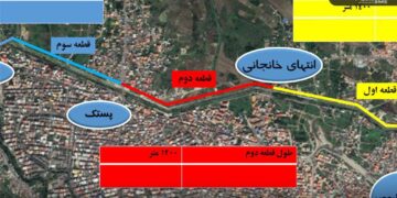 برگزاری فراخوان انتخاب پیمانکار و مراحل عقد قرارداد محور ژ ۵ رشت