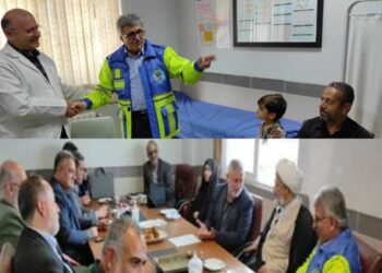 بازدید رئیس دانشگاه علوم پزشکی در قالب شورای سلامت استان از مراکز درمانی سیاهکل و دیلمان