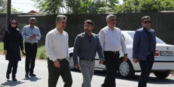 نظارت و بازدید میدانی سرپرست سازمان از طرح های عمران روستایی منطقه آزاد انزلی