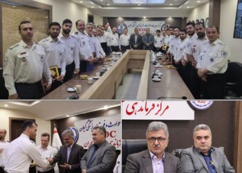 تجلیل از فعالان اورژانس گیلان در اربعین