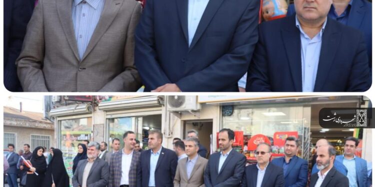 بازدید اعضای شورای اسلامی شهر و شهردار از بازگشایی خیابان سعدی _ خیابان سرگل