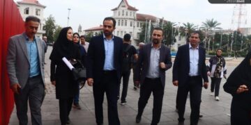 مرحله دوم بازآفرینی و مرمت جامع بنای تاریخی بلدیه رشت عملیاتی شد