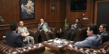 دیدار رئیس دانشگاه گیلان با شهردار رشت