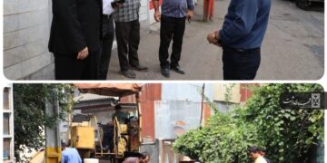 تداوم روکش آسفالت معابر اصلی و فرعی منطقه سه شهری