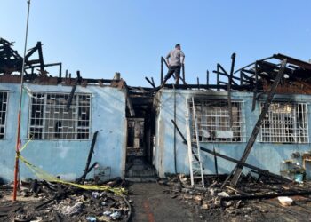 اعزام تیم ویژه بهزیستی کشور جهت بررسی آتش سوزی در کمپ ترک اعتیاد لنگرود