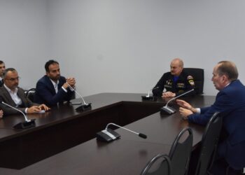 برگزاری تمرین آموزشی مرکز حوادث غیر مترقبه شهرداری آستراخان با حضور رئیس شورا و شهردار رشت