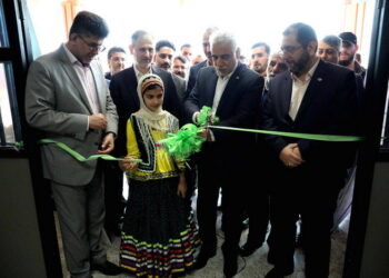 مدرسه شهدای گلشن منطقه آزاد انزلی افتتاح شد