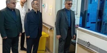 بازدید میدانی رئیس دانشگاه علوم پزشکی گیلان از مراکز آموزشی درمانی امیرالمومنین و الزهرا رشت