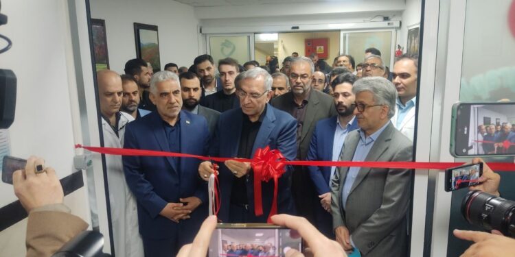 افتتاح CT آنژیوگرافی و آنژیوگرافی بیمارستان حشمت رشت