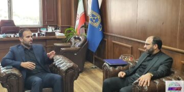 دیدار مدیرعامل شرکت سهامی سفیدرود با شهردار رشت پیرامون اجرای فاز اول رینگ ۹۰ متری