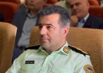 مراسم معارفه فرمانده جدید انتظامی شهرستان لنگرود برگزار شد