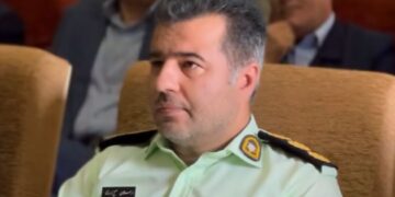 مراسم معارفه فرمانده جدید انتظامی شهرستان لنگرود برگزار شد