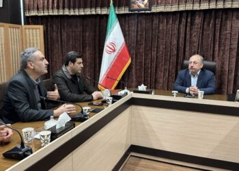 دیدار شهردار و رییس شورای شهر لاهیجان با معاون عمرانی وزیر کشور