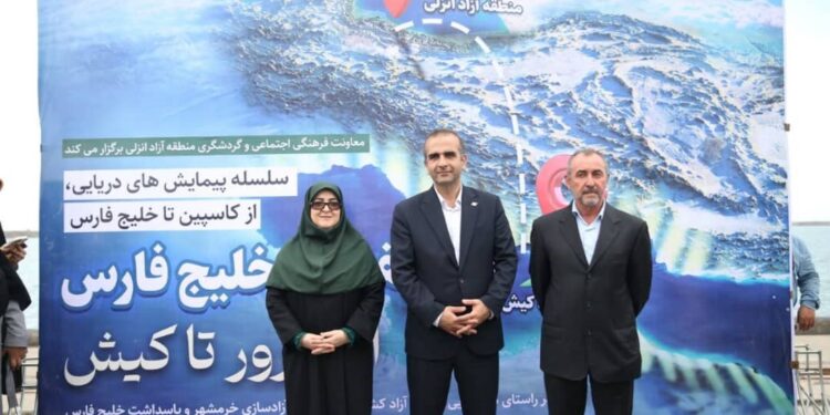 رویداد ملی «سفیران خلیجفارس» با مشارکت پیشکسوت گیلانی قایقرانی و پاروزنی از فارور تا کیش