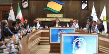 نشست اعضای انجمن بنادر خصوصی ایران در بندر کاسپین