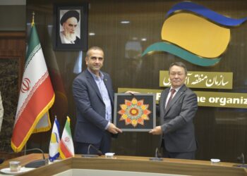 تأکید سفیر قزاقستان بر نقش راهبردی منطقه آزاد انزلی در کریدور شمال–جنوب